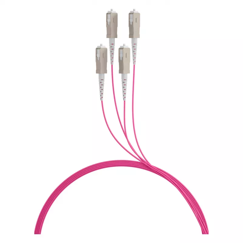 Cabo trunk EFB U-DQ(ZN)BH OM4 4G (1x4) SC-SC 60m Dca LSZH