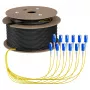 Cabo trunk EFB U-DQ(ZN)BH OS2 12E (1x12) SC-SC 190m Dca LSZH G657A1