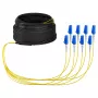 Cabo Trunk EFB U-DQ(ZN)BH OS2 8E (1x8) LC-LC 10m Dca LSZH G657A1