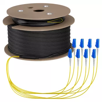 Cabo Trunk EFB U-DQ(ZN)BH OS2 8E (1x8) LC-LC 130m Dca LSZH G657A1