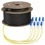 Cabo Trunk EFB U-DQ(ZN)BH OS2 8E (1x8) LC-LC 190m Dca LSZH G657A1