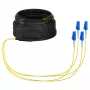 Cabo Trunk EFB U-DQ(ZN)BH OS2 4E (1x4) LC-LC 10m Dca LSZH G657A1