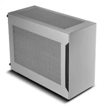 Caixa para PC Lian Li x DAN Cases A4-H2O, caixa Mini, Mini-ITX, PCIe 5.0 Riser – prateado