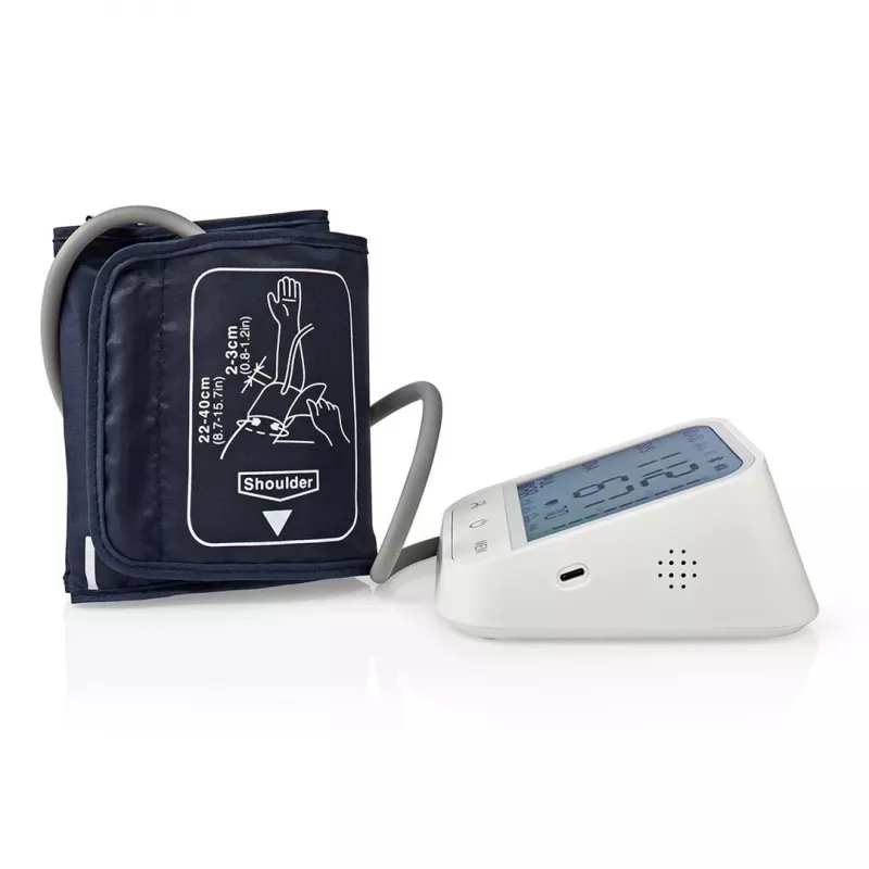 Medidor de tensão arterial Nedis SmartLife BTHBP10WT LCD 22-42 cm
