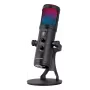 Microfone de streaming RGB Deltaco Gaming preto