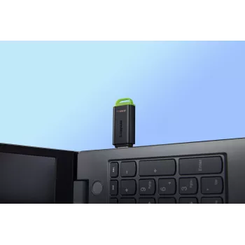 Kingston Technology DataTraveler 256GB USB 3.2 Gen 1 portátil Exodia preto/verde