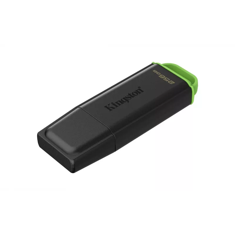 Kingston Technology DataTraveler 256GB USB 3.2 Gen 1 portátil Exodia preto/verde