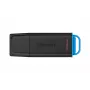 Kingston Technology DataTraveler 128GB USB 3.2 Gen 1 portátil Exodia preto/azul