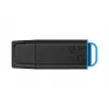 Kingston Technology DataTraveler 128GB USB 3.2 Gen 1 portátil Exodia preto/azul