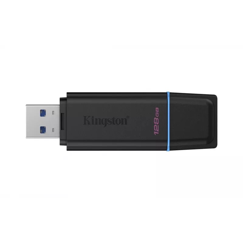 Kingston Technology DataTraveler 128GB USB 3.2 Gen 1 portátil Exodia preto/azul