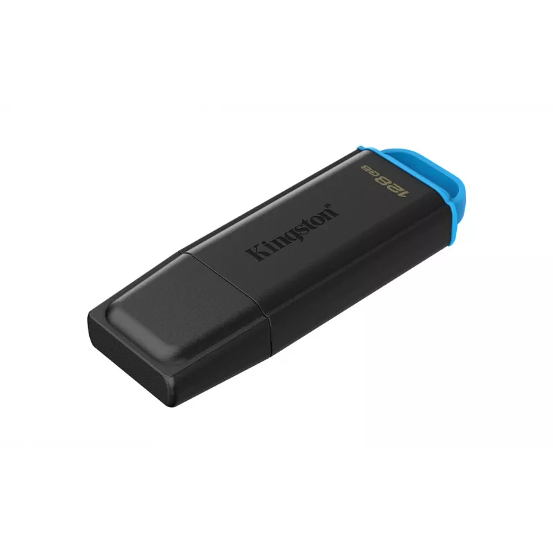 Kingston Technology DataTraveler 128GB USB 3.2 Gen 1 portátil Exodia preto/azul