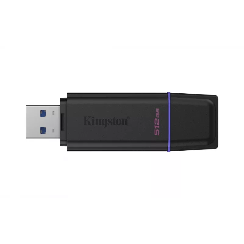 Kingston Technology DataTraveler 512GB USB 3.2 Gen 1 portátil Exodia preto/roxo