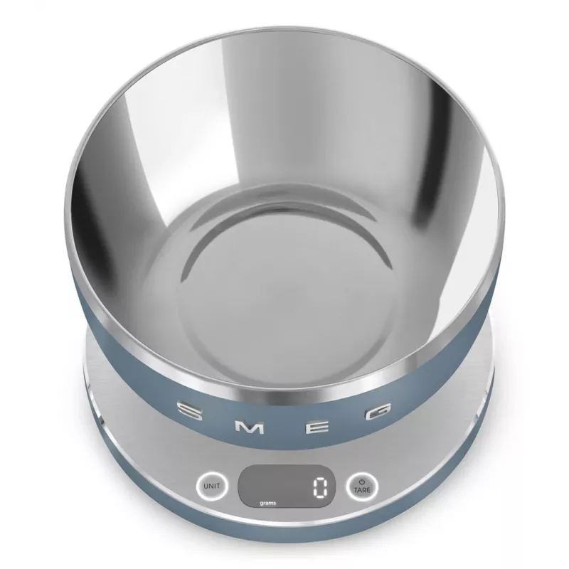 Balança de cozinha Smeg dig. KSC01SBMWW, máx. 5kg, Storm Blue