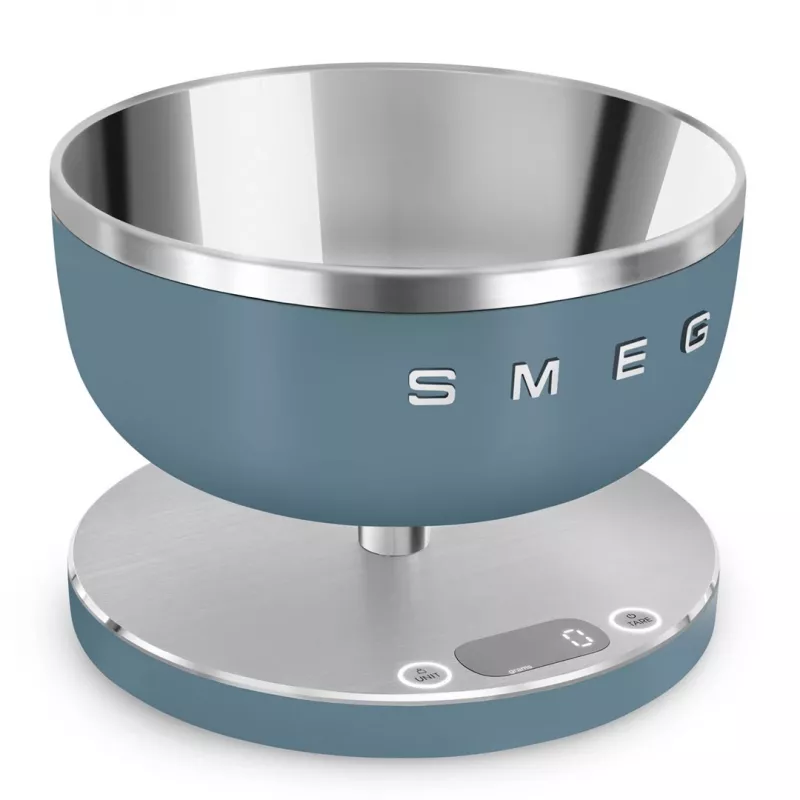 Balança de cozinha Smeg dig. KSC01SBMWW, máx. 5kg, Storm Blue