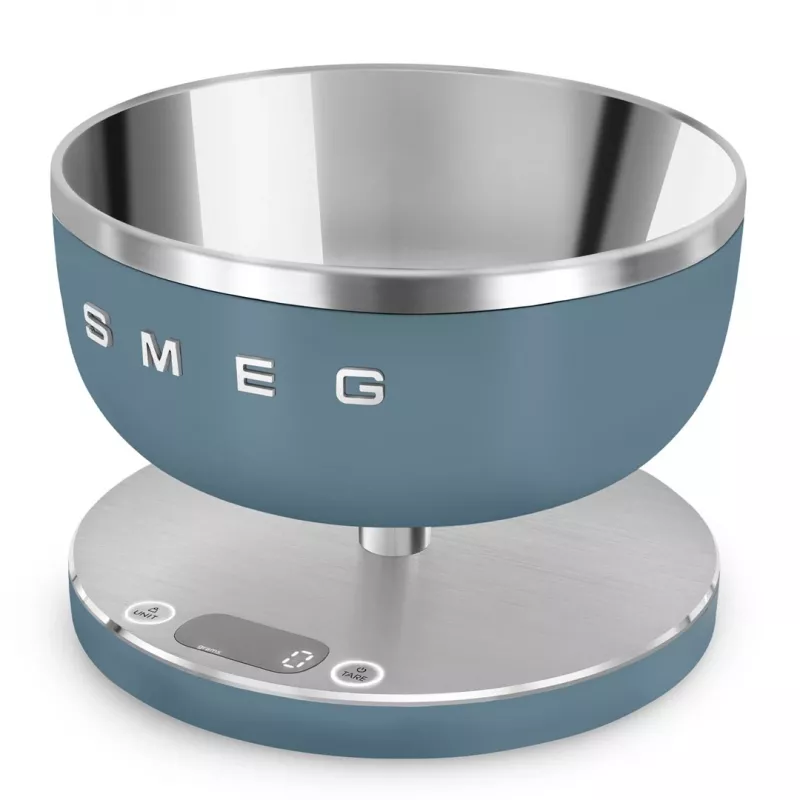Balança de cozinha Smeg dig. KSC01SBMWW, máx. 5kg, Storm Blue