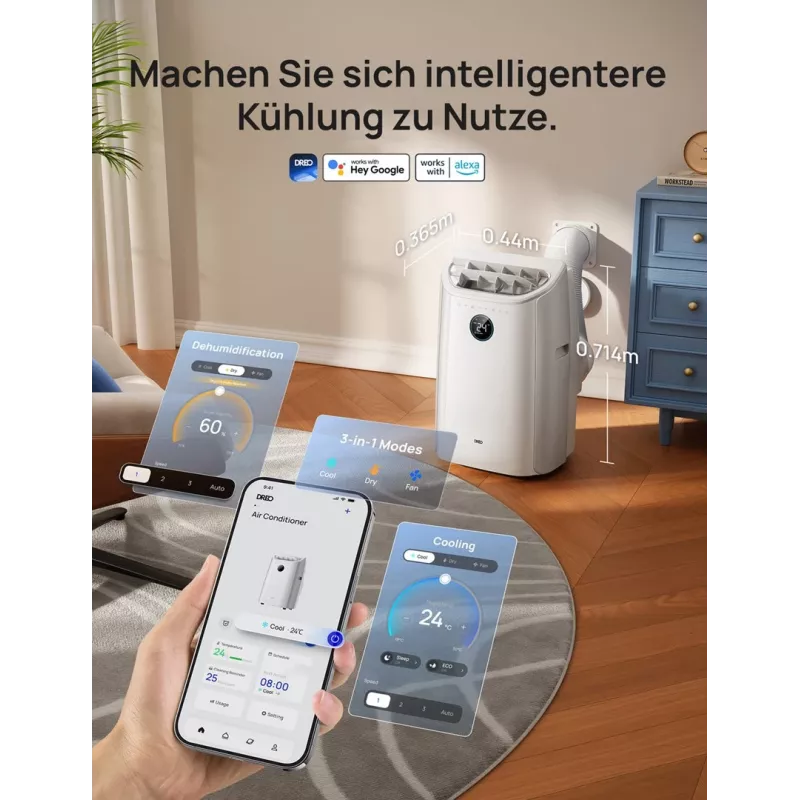 Dreo - Ar condicionado portátil, AC515 - Smart (entrega por frete)