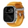 NOMAD Rocky Point Band - Bracelete para Apple Watch 46mm/49mm com FKM e titânio (sol, ferragens naturais)