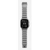 NOMAD Stratos Band - Bracelete de titânio para Apple Watch 49mm com FKM (titânio natural, FKM preto)