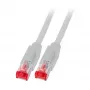 Cabo de rede RJ45 Cat.6A S/FTP LSZH Draka UC900 TM21 cinzento 25m EFB