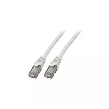 Cabo de rede RJ45 Cat.5e U/UTP LSZH CCA AWG24/7 branco 10m EFB