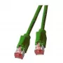 Cabo de rede RJ45 Cat.6A S/FTP LSZH Draka UC900 TM21 verde 0,25m EFB