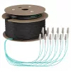 Cabo trunk U-DQ(ZN)BH OM3 12G (1x12) LC-LC 140m Dca LSZH EFB
