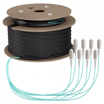 Cabo trunk EFB U-DQ(ZN)BH OM3 8G (1x8) SC-SC 150m Dca LSZH