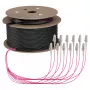 Cabo trunk EFB U-DQ(ZN)BH OM4 12G (1x12) LC-LC 160m Dca LSZH