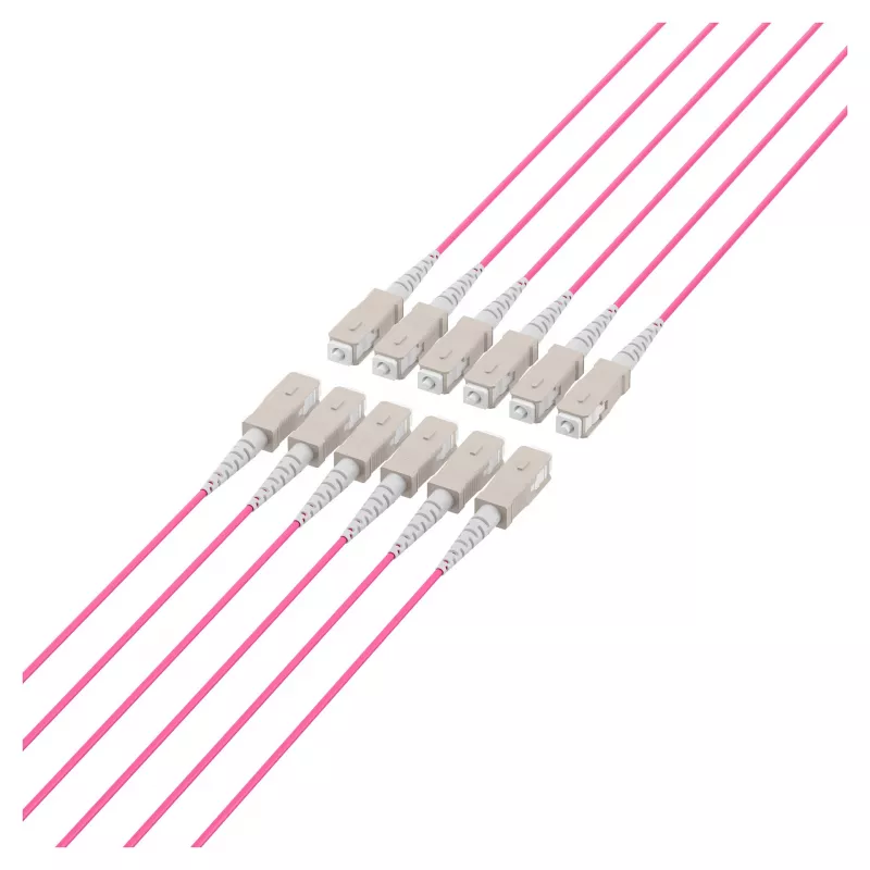 Cabo trunk EFB U-DQ(ZN)BH OM4 12G (1x12) SC-SC 80m Dca LSZH