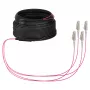 Cabo trunk EFB U-DQ(ZN)BH OM4 4G (1x4) LC-LC 10m Dca LSZH