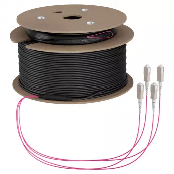 Cabo trunk EFB U-DQ(ZN)BH OM4 4G (1x4) SC-SC 70m Dca LSZH