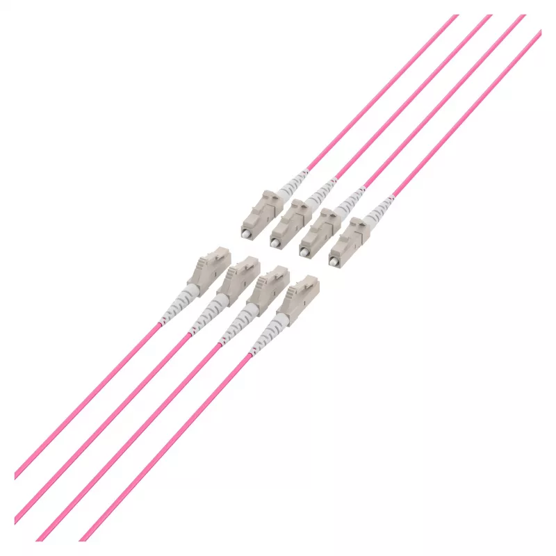 Cabo trunk EFB U-DQ(ZN)BH OM4 8G (1x8) LC-LC 30m Dca LSZH