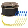 Cabo trunk EFB U-DQ(ZN)BH OS2 12E (1x12) LC-LC 190m Dca LSZH G657A1