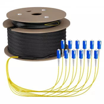 Cabo trunk EFB U-DQ(ZN)BH OS2 12E (1x12) SC-SC 160m Dca LSZH G657A1
