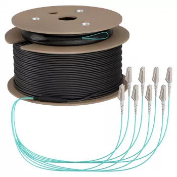 Cabo trunk EFB U-DQ(ZN)BH OM3 8G (1x8) LC-LC 170m Dca LSZH