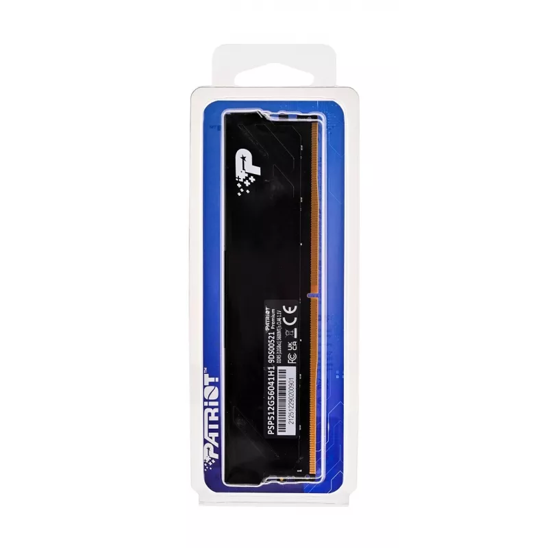 Patriot Premium Preto DDR5 12GB 5600MHz Radiador 1Rank