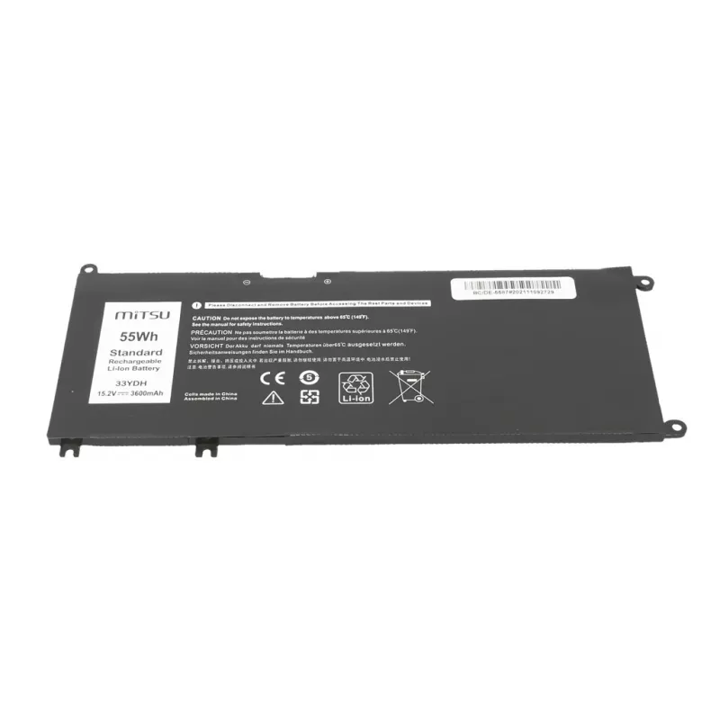 Bateria para Dell Inspiron 15 5587, 7588 3600 mAh (55 Wh) 15,2 Volt