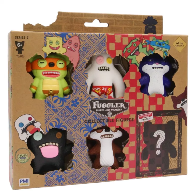 Fuggler S2 Figuras – Caixa Deluxe de 6 (sortido)
