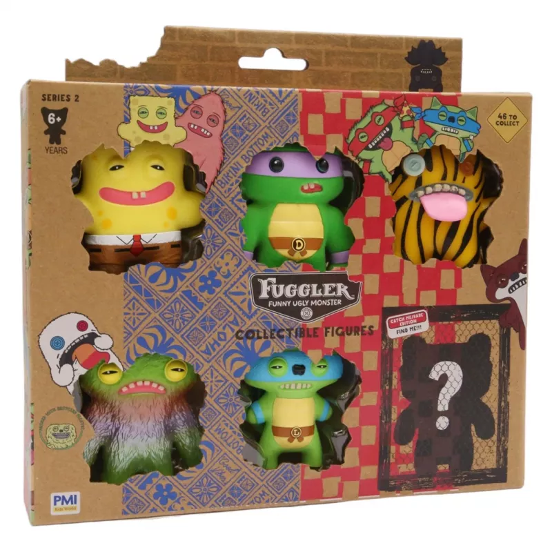 Fuggler S2 Figuras – Caixa Deluxe de 6 (sortido)