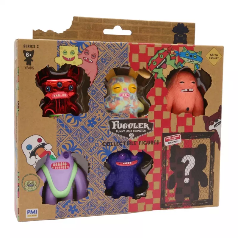 Fuggler S2 Figuras – Caixa Deluxe de 6 (sortido)