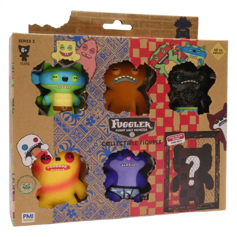 Fuggler S2 Figuras – Caixa Deluxe de 6 (sortido)