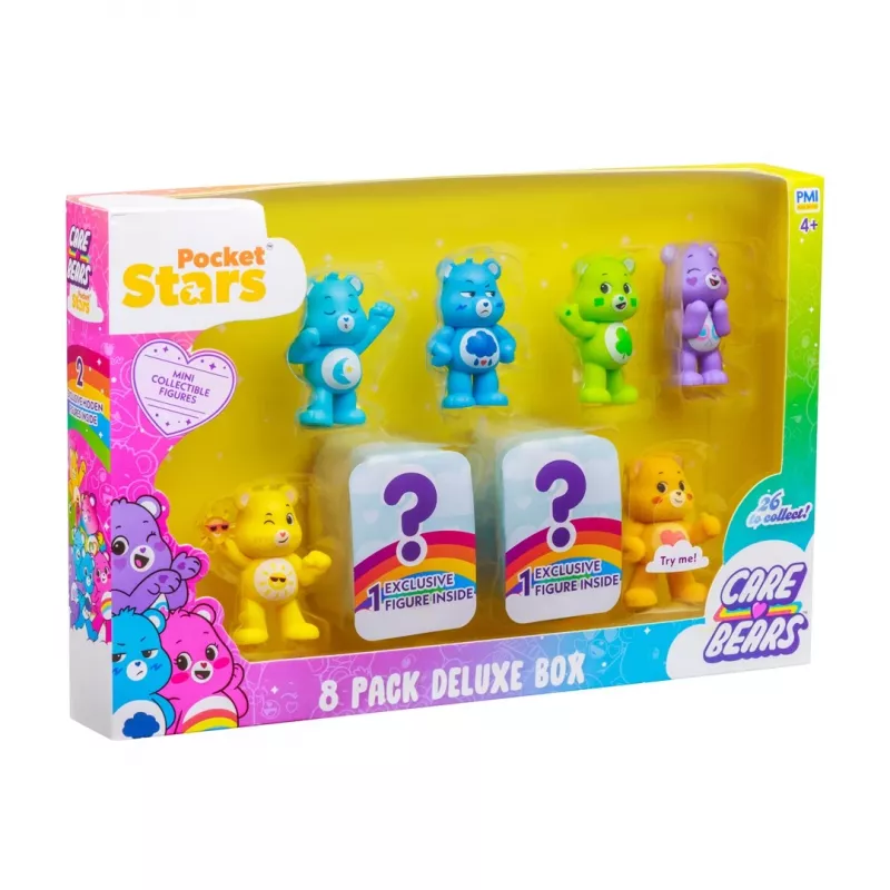 Care Bears S1 Figuras – Caixa Deluxe de 8 (sortido)