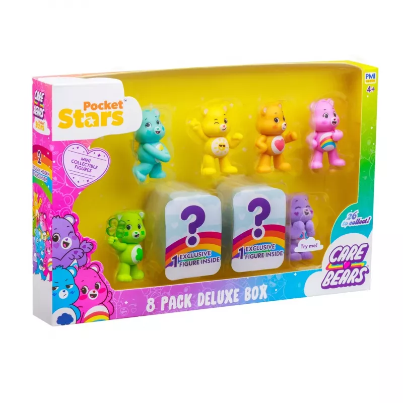 Care Bears S1 Figuras – Caixa Deluxe de 8 (sortido)