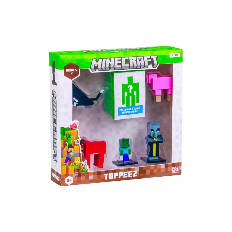 Minecraft S2 Figuras - Caixa Deluxe de 6 (sortido)