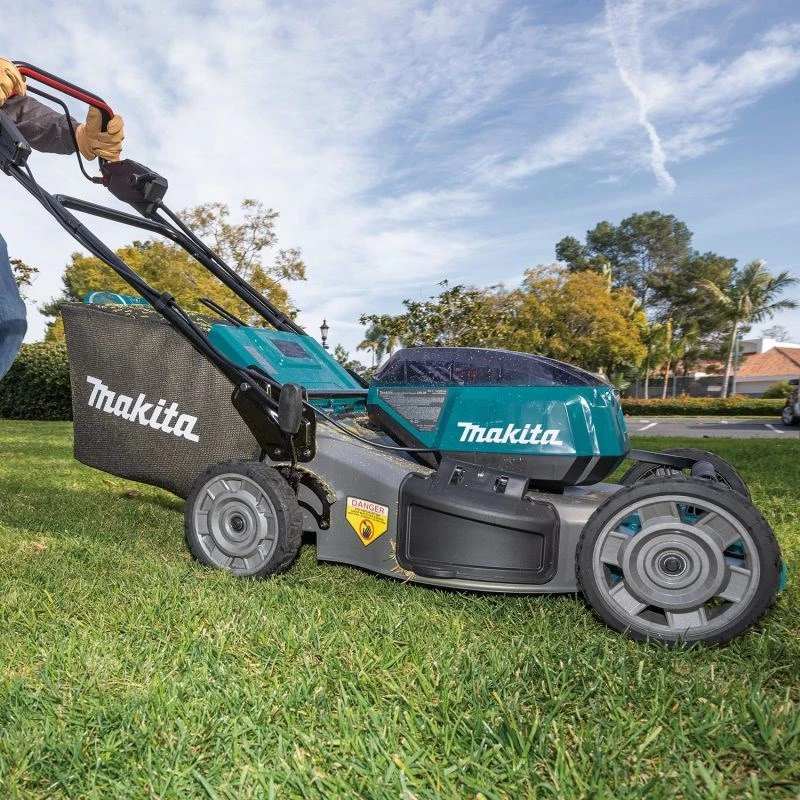 Makita DLM532PT4 Cortador de relva Cortador de relva a bateria Preto, Azul