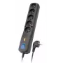 Proteção contra sobretensão LF-530WA, 3L EMI/RFI, 3,0 m, preto