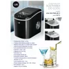 Máquina de cubos de gelo portátil LIN ICE PRO-B12 preto