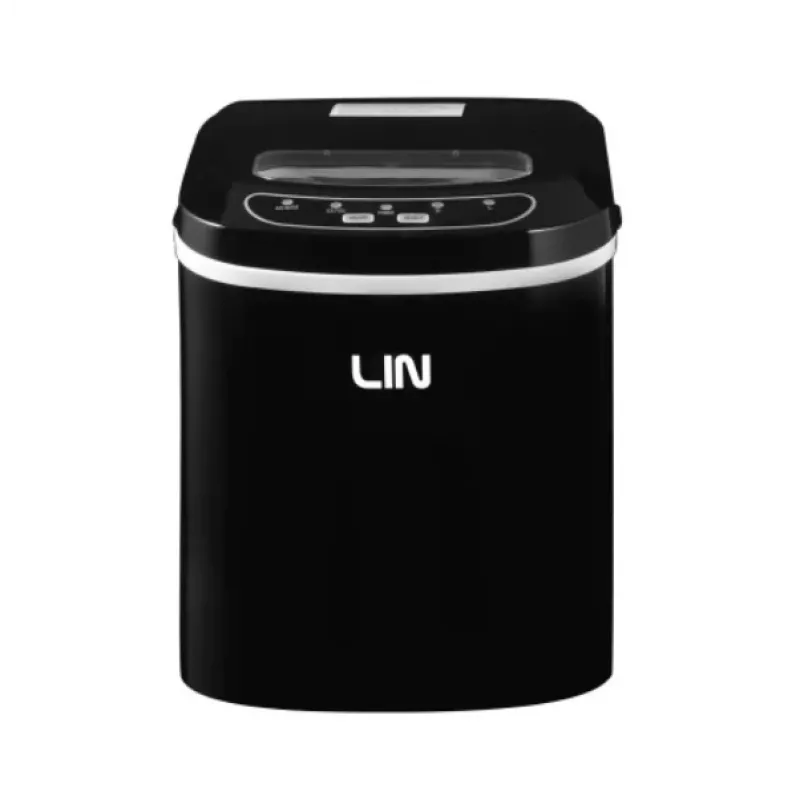 Máquina de cubos de gelo portátil LIN ICE PRO-B12 preto