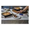 Staub Forma retangular de cerâmica, azul-escuro, 34x24x7,6