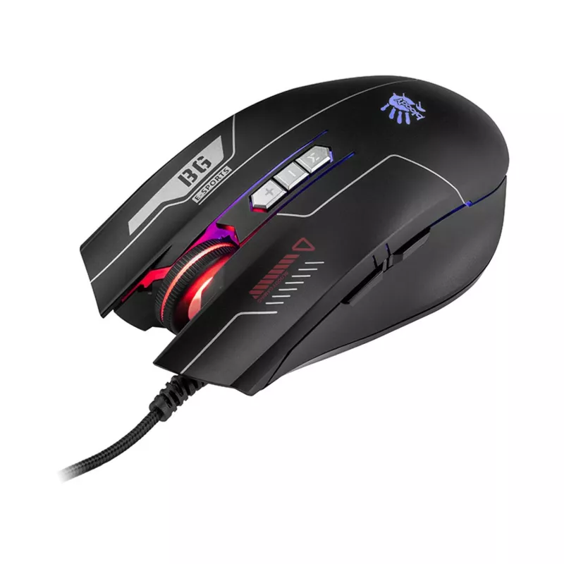 A4TECH BLOODY USB B1700 B140N +ES7 + BP-50M USB/ Esports Preto Conjunto USB (Teclado+Rato+Tapete) (EN)